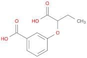 3-(1-Carboxypropoxy)benzoic acid