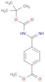 Methyl 4-(N-(tert-butoxycarbonyl)carbamimidoyl)benzoate