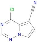 Pyrrolo[2,1-f][1,2,4]triazine-5-carbonitrile, 4-chloro-