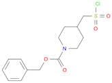 Benzyl 4-((chlorosulfonyl)methyl)piperidine-1-carboxylate