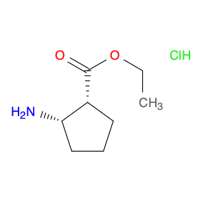 ETHYL CIS-2-AMINO-1-CYCLOPENTANE CARBOXYLATE HYDROCHLORIDE, 99