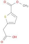 2-(5-(Methoxycarbonyl)thiophen-2-yl)acetic acid