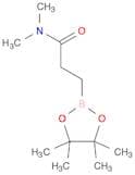 N,N-Dimethyl-3-(4,4,5,5-tetramethyl-1,3,2-dioxaborolan-2-yl)propanamide