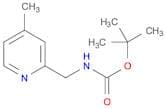 2-(N-Boc-aminomethyl)-4-methylpyridine