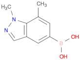 1,7-Dimethyl-1H-indazole-5-boronic acid