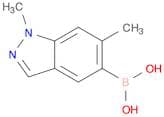 1,6-Dimethyl-1h-indazole-5-boronic acid