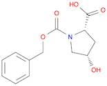 (2S,4S)-1-((Benzyloxy);carbonyl)-4-hydroxypyrrolidine-2-carboxylic acid