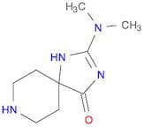 2-(Dimethylamino)-1,3,8-triazaspiro[4.5]dec-1-en-4-one