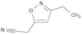 2-(3-Ethylisoxazol-5-yl)acetonitrile
