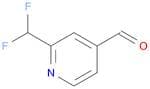 2-(DIFLUOROMETHYL)PYRIDINE-4-CARBALDEHYDE