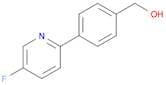 4-(5-Fluoro-2-pyridinyl)benzeneMethanol