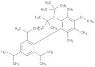 Bis(1,1-dimethylethyl)[4-methoxy-3,5,6-trimethyl-2',4',6'-tris(1-methylethyl)[1,1'-biphenyl]-2-yl]…