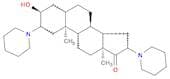 2b,16b-Dipiperidino-5a-androstan-3a-ol-17-one
