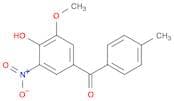 3-METHOXY-4-HYDROXY-5-NITROBENZYL,4'-METHYLBENZYL KETONE