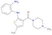 1-[[2-[(2-Aminophenyl)amino]-5-methyl-3-thienyl]carbonyl]-4-methyl-piperazine
