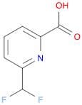 6-(Difluoromethyl)-2-pyridinecarboxylic Acid