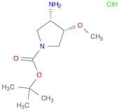 tert-Butyl rel-(3R,4S)-3-amino-4-methoxypyrrolidine-1-carboxylate