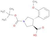 Boc-(+/-)-trans-4-(2-methoxy-phenyl)-pyrrolidine-3-carboxylic acid