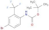 tert-butyl N-[4-bromo-2-(trifluoromethyl)phenyl]carbamate