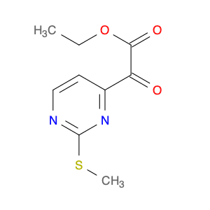 Ethyl 2-(2-(methylthio)pyrimidin-4-yl)-2-oxoacetate