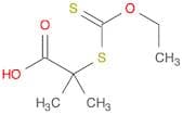 2-((Ethoxythioxo methyl)thio)-2-methylpropanoic acid