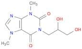 1-(2,3-dihydroxypropyl)-3,7-dihydro-3,7-dimethyl-1H-purine-2,6-dione