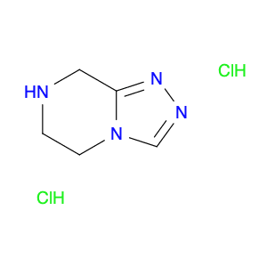 5,6,7,8-tetrahydro-[1,2,4]triazolo[4,3-a]pyrazine dihydrochloride