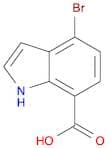 1H-Indole-7-carboxylic acid, 4-broMo-
