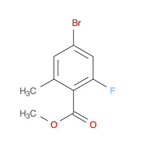Methyl 4-bromo-2-fluoro-6-methylbenzoate