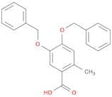4,5-Bis(benzyloxy)-2-methylbenzoic acid