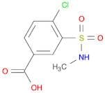 4-Chloro-3-[(methylamino)sulfonyl]benzoic acid
