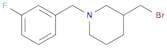 3-(Bromomethyl)-1-(3-fluorobenzyl)piperidine