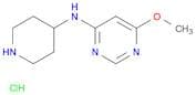 6-Methoxy-N-(piperidin-4-yl)pyrimidin-4-amine hydrochloride