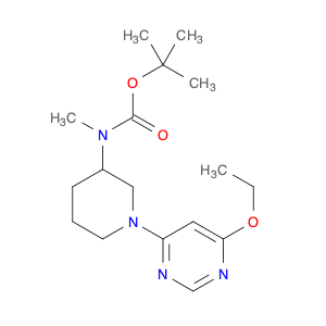 [1-(6-Ethoxy-pyrimidin-4-yl)-piperidin-3-yl]-methyl-carbamic acid tert-butyl ester