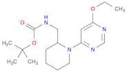 [1-(6-Ethoxy-pyrimidin-4-yl)-piperidin-2-ylmethyl]-carbamic acid tert-butyl ester