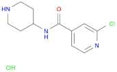 2-Chloro-N-piperidin-4-yl-isonicotinamide hydrochloride