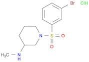 (1-((3-Bromophenyl)sulfonyl)piperidin-3-yl)methanamine hydrochloride