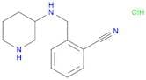 2-(Piperidin-3-ylaminomethyl)-benzonitrile hydrochloride
