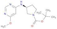 (S)-3-(6-Methoxy-pyrimidin-4-ylamino)-pyrrolidine-1-carboxylic acid tert-butyl ester