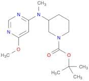 3-[(6-Methoxy-pyrimidin-4-yl)-methyl-amino]-piperidine-1-carboxylic acid tert-butyl ester