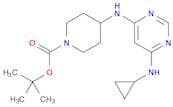 tert-butyl 4-{[6-(cyclopropylamino)pyrimidin-4-yl]amino}piperidine-1-carboxylate