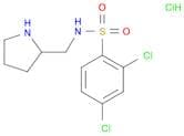 2,4-Dichloro-N-pyrrolidin-2-ylmethyl-benzenesulfonamide hydrochloride