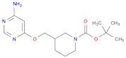 tert-Butyl 3-(((6-aminopyrimidin-4-yl)oxy)methyl)piperidine-1-carboxylate