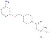 4-(6-Amino-pyrimidin-4-yloxymethyl)-piperidine-1-carboxylic acid tert-butyl ester