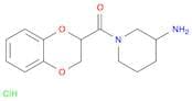 (3-Amino-piperidin-1-yl)-(2,3-dihydro-benzo[1,4]dioxin-2-yl)-methanone hydrochloride