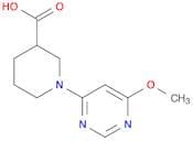 1-(6-Methoxypyrimidin-4-yl)piperidine-3-carboxylic acid