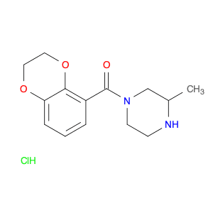 (2,3-Dihydro-benzo[1,4]dioxin-5-yl)-(3-Methyl-piperazin-1-yl)-Methanone hydrochloride