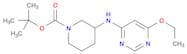 3-(6-Ethoxy-pyrimidin-4-ylamino)-piperidine-1-carboxylic acid tert-butyl ester