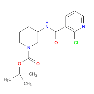 3-[(2-Chloro-pyridine-3-carbonyl)-amino]-piperidine-1-carboxylic acid tert-butyl ester