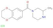(2,3-Dihydro-benzo[1,4]dioxin-6-yl)-(3-methyl-piperazin-1-yl)-methanone hydrochloride